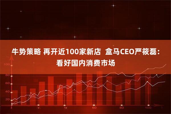 牛势策略 再开近100家新店  盒马CEO严筱磊：看好国内消费市场